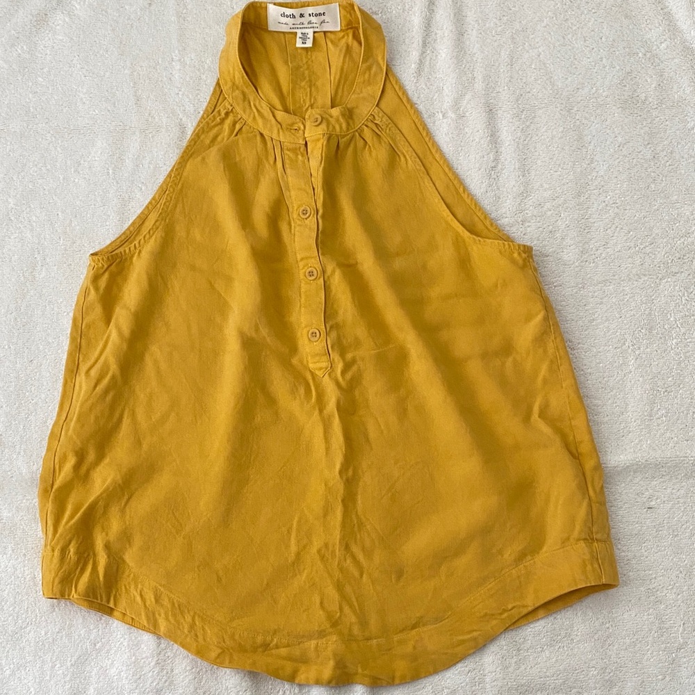 Anthropologie Cloth & Stone Sleeveless Top